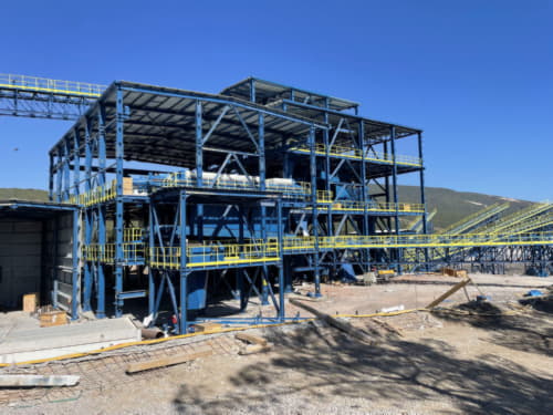FERNAS - Lavvar Coal Washing Plant Steel Construction Manufacturing and Installation