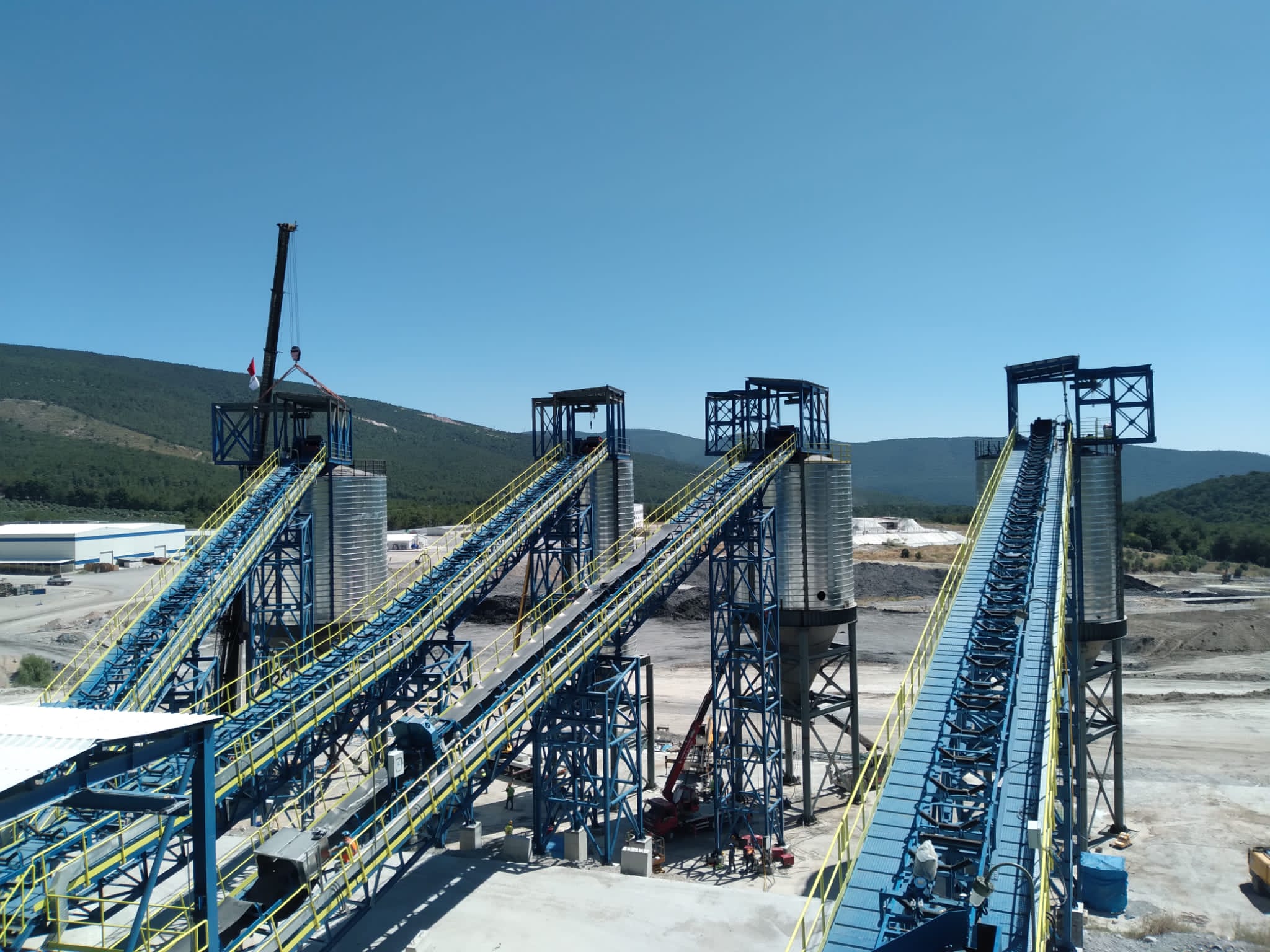 FERNAS - Lavvar Coal Washing Plant Steel Construction Manufacturing and Installation