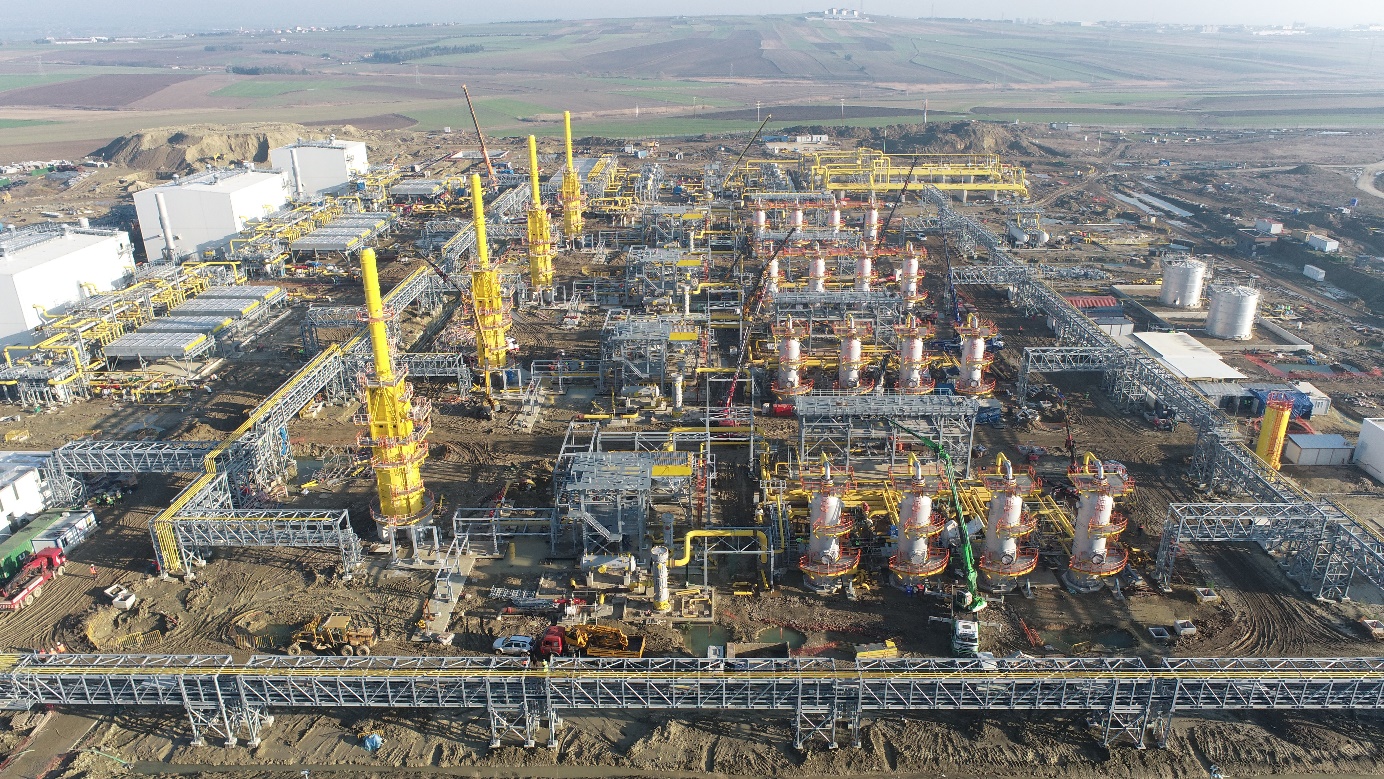 KKUGS-North Marmara Natural Gas Storage Facility Cable Rack Manufacturing and Installation