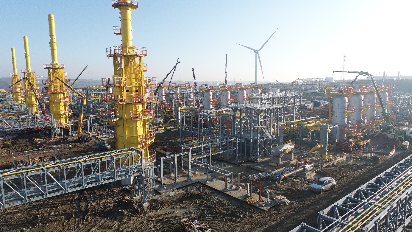 KKUGS-North Marmara Natural Gas Storage Facility Cable Rack Manufacturing and Installation