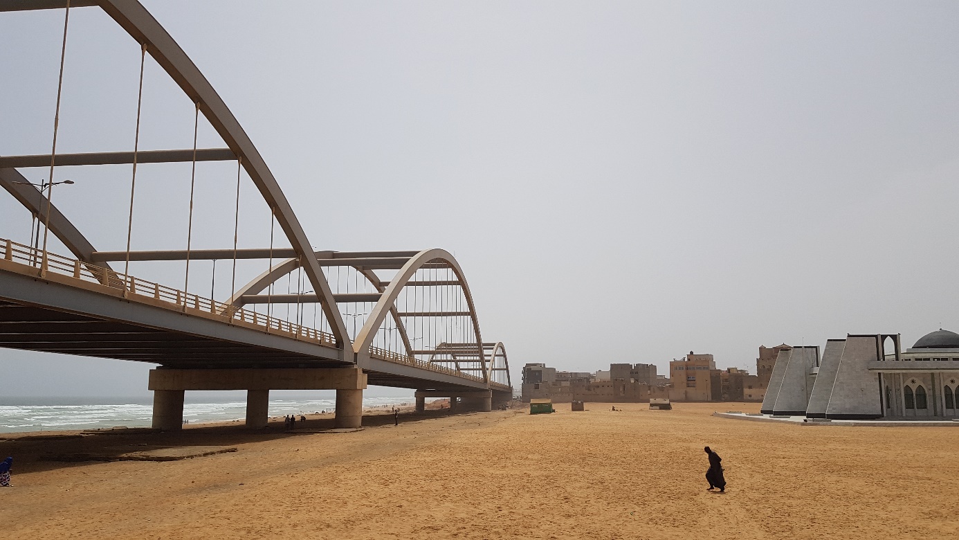 BARBOT - Senegal - Dakar 350 m Arch Bridge Steel Construction Manufacturing