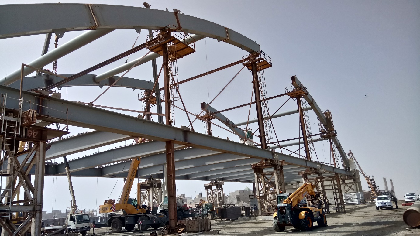 BARBOT - Senegal - Dakar 350 m Arch Bridge Steel Construction Manufacturing