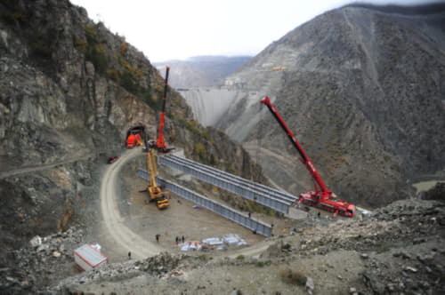 BARBOT - Senegal - Dakar 350 m Arch Bridge Steel Construction Manufacturing
