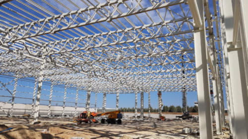 LIMAK-TUSAŞ MMU Installation and Test Building Steel Fabrication and Installation