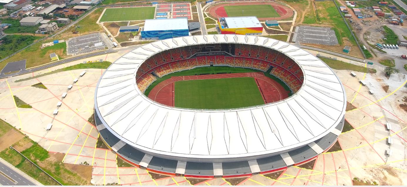 YENİGÜN CONSTRUCTION INC. - Cameroon - Japoma Stadium Steel Roof and Facade Manufacturing and Installation