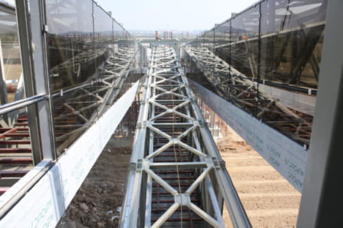 LİMAK - Sabiha Gökçen Terminal Building Rotunda - Passenger Bridge Steel Construction Manufacturing and Installation
